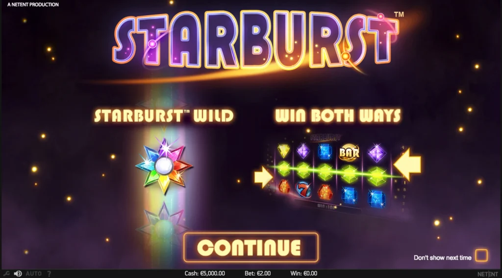 Så fungerar Starburst slot